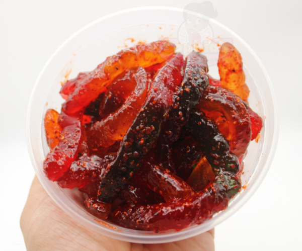 Chamoy Covered Gummy Worms