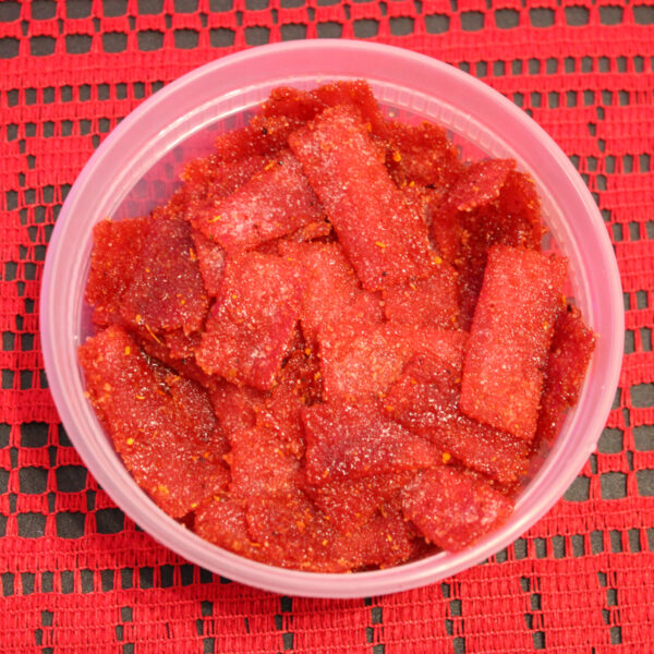Chamoy Covered Strawberry Sour Belts