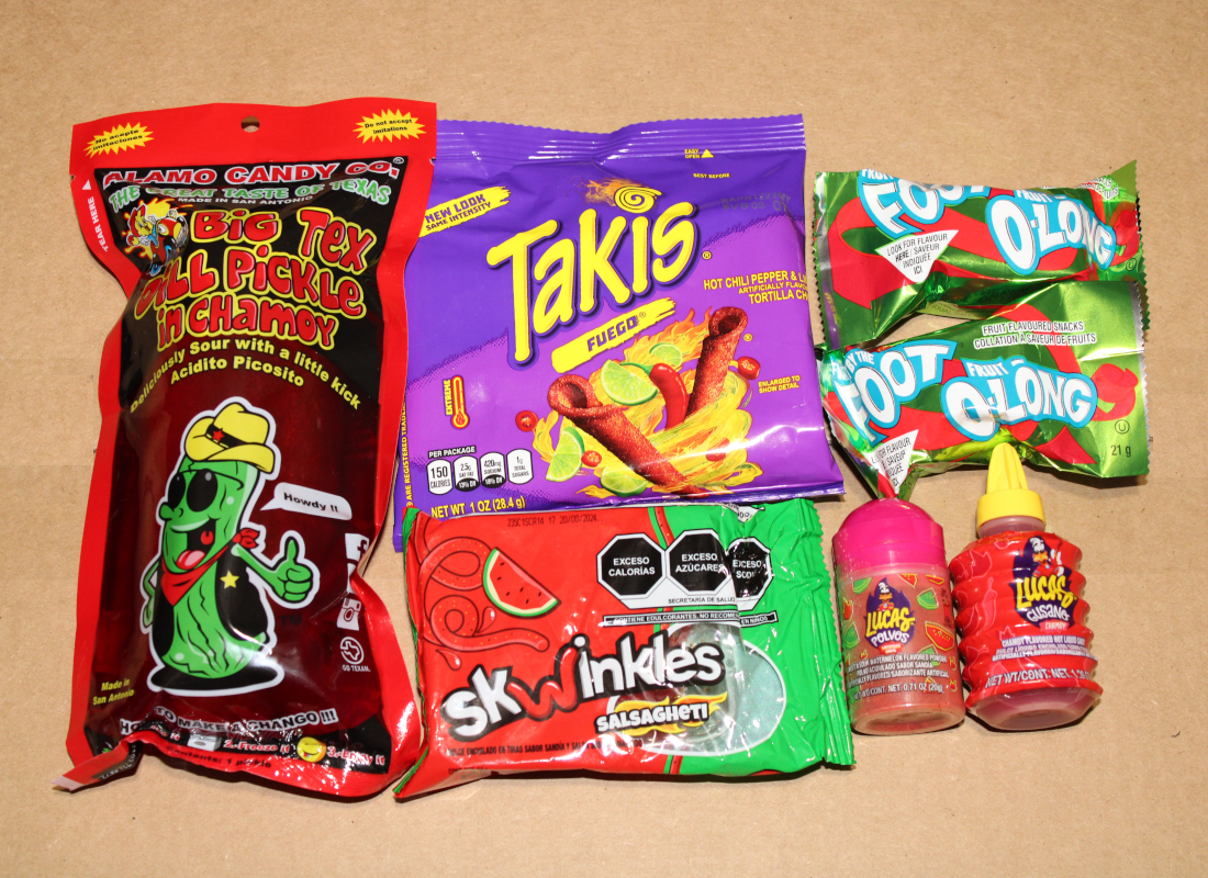 Chamoy Takis Pickle Kit KIY Pickle Mexican Candy Chamoy
