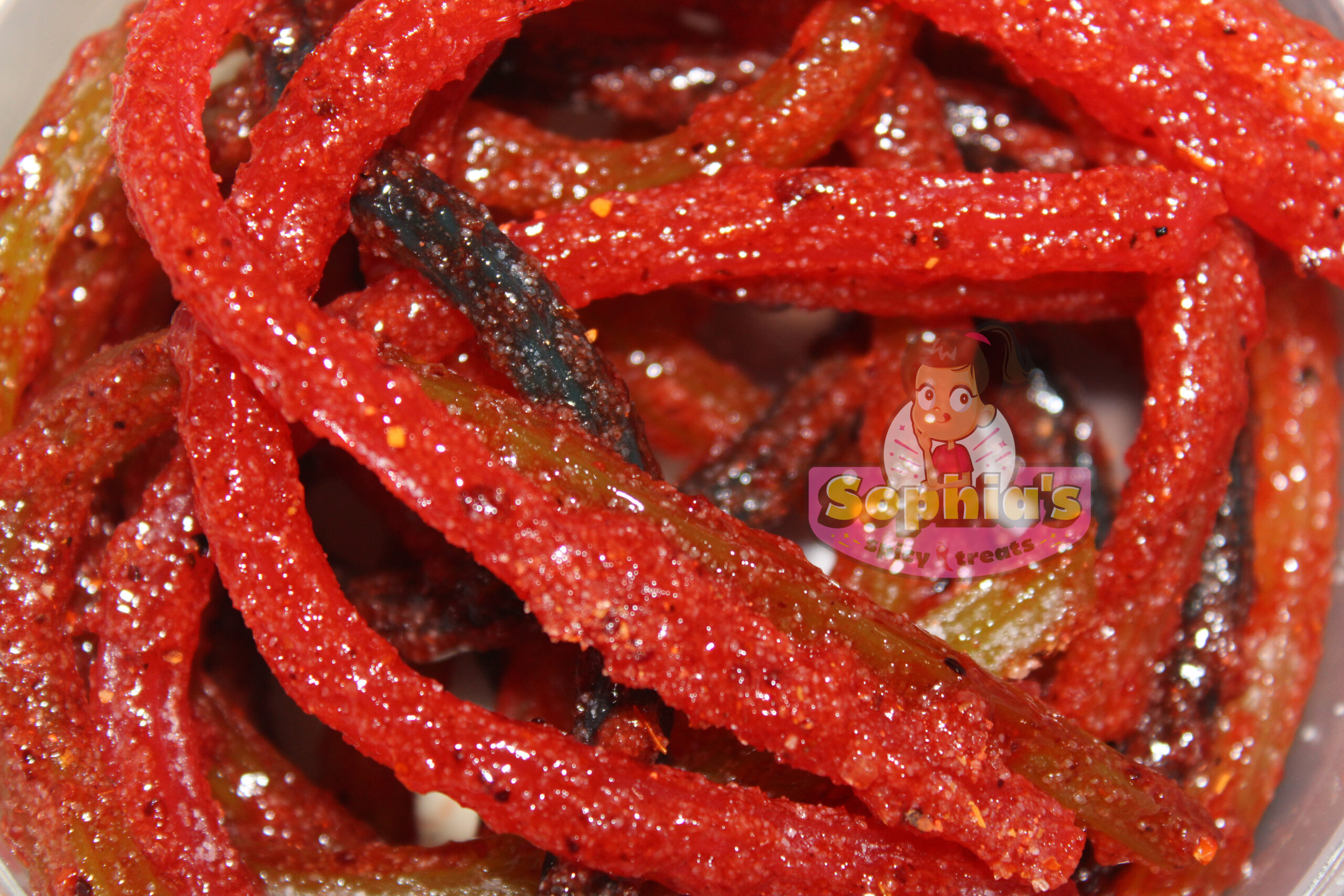 Chamoy Sour Punch Straws Sophia's Spicy Treats