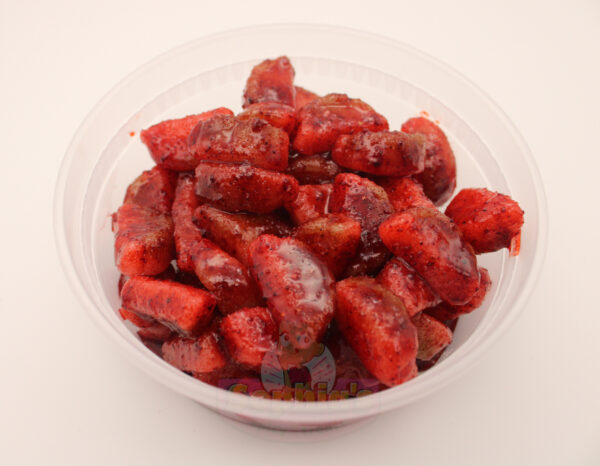 Chamoy Covered Sour Watermelon Slices