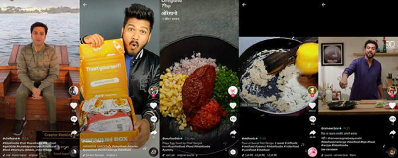 Foodie campaigns on TikTok amassed close to 3 billion views.