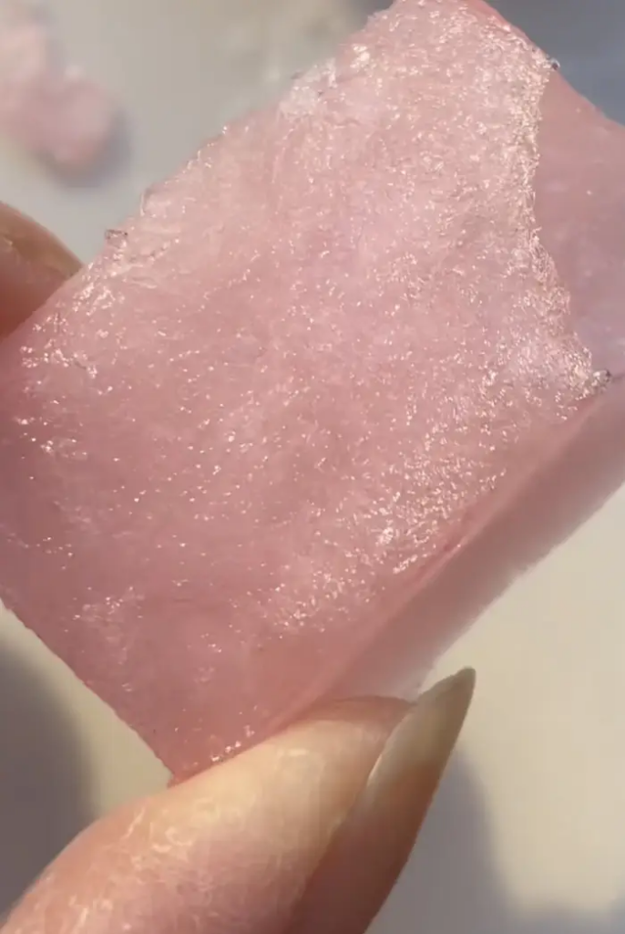 TikTok's viral frozen jell-o trend is indescribable.