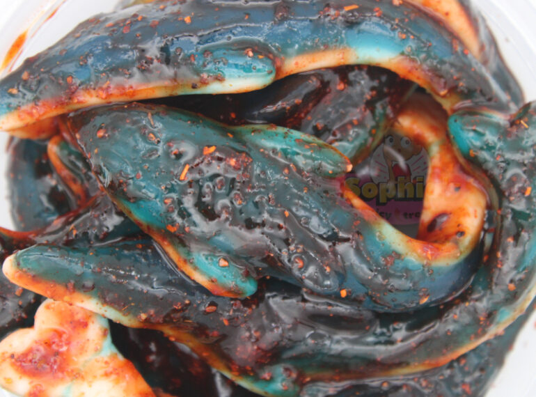 Chamoy Blue Shark Gummies