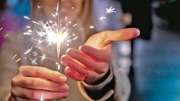 During posada season, fireworks represent light and happiness.