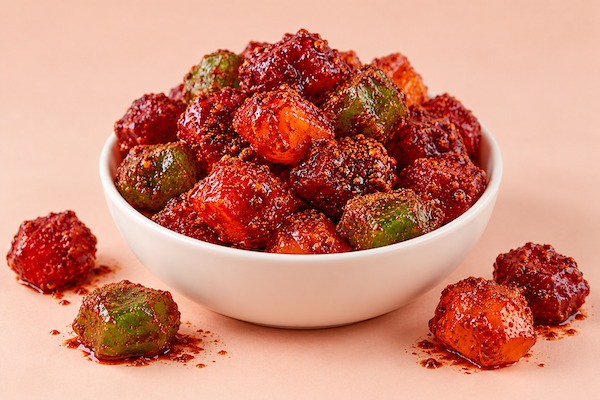 Chamoy Gushers in a Bowl